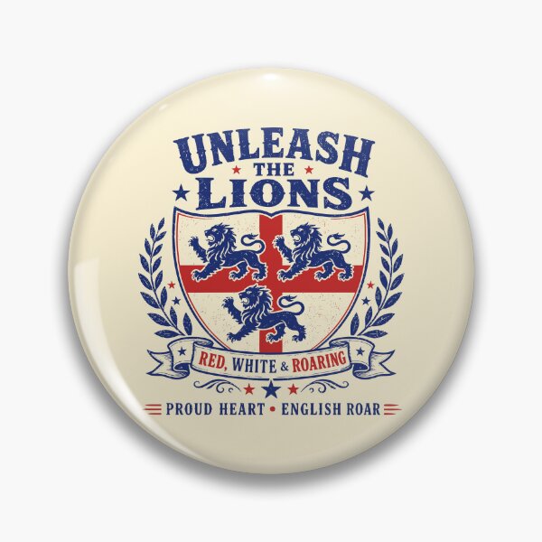 Item preview, Patriotic Unleash The Lions Proud Heart English Roar designed and sold by 89shirts.