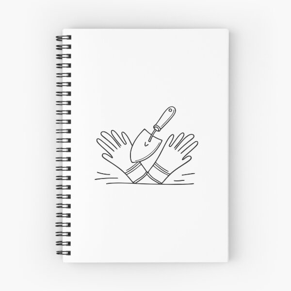 Item preview, Garden Gloves Near Hand Trowel designed and sold by rasagamastore.