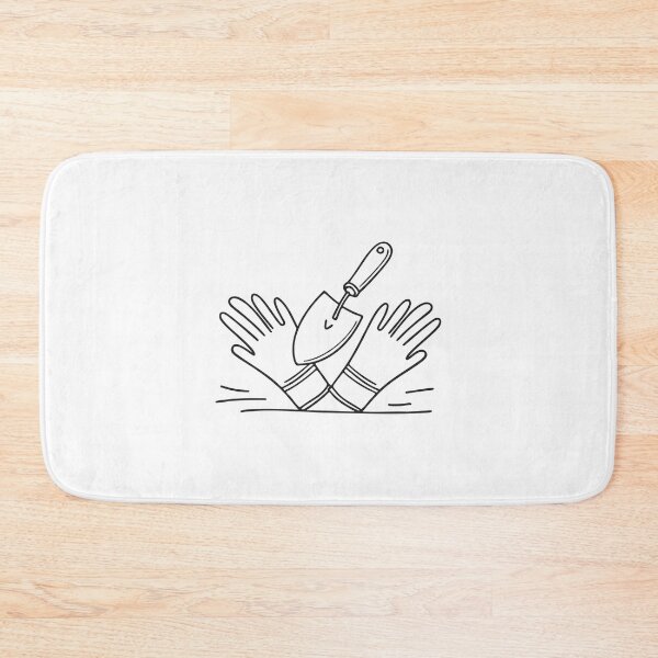 Item preview, Garden Gloves Near Hand Trowel designed and sold by rasagamastore.
