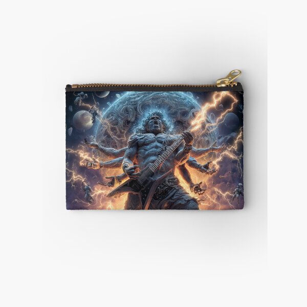 Item preview,   Rock Deity Almighty Cosmic Bold Universe Art — Bold Epic Music Print designed and sold by CosmicRockArt.