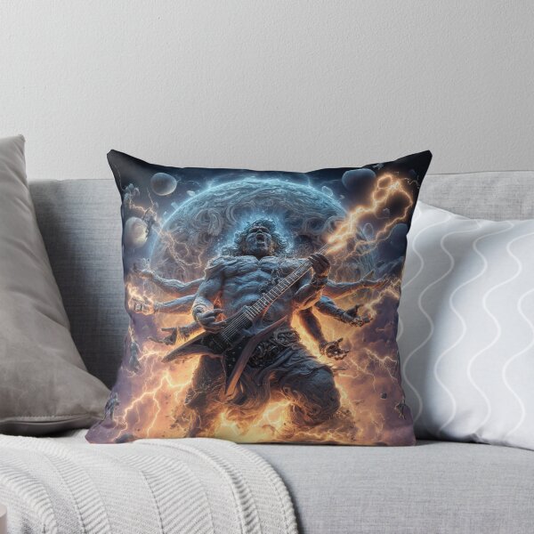 Item preview,   Rock Deity Almighty Cosmic Bold Universe Art — Bold Epic Music Print designed and sold by CosmicRockArt.
