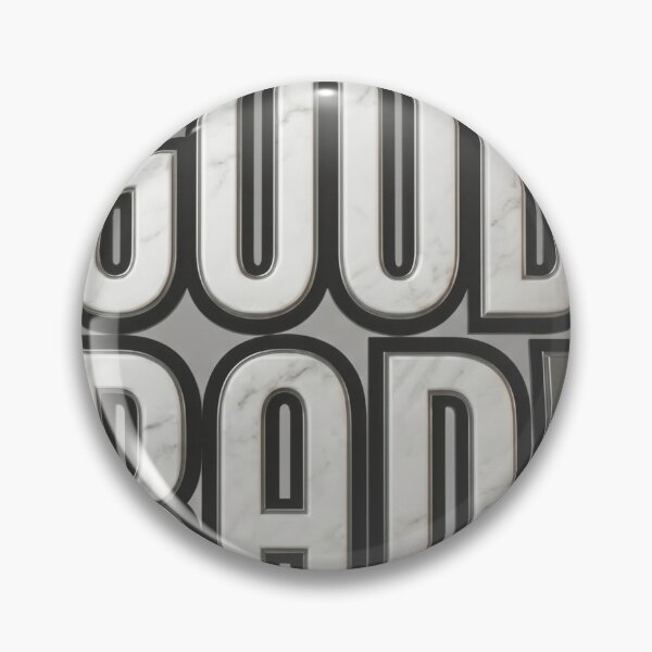 Item preview, Good Bad Marble Typography 3D Bold Statement Metal Frame Art designed and sold by WormJ.