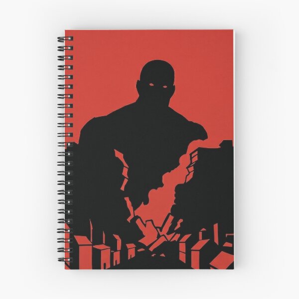 Item preview, The Rumbling Colossal Titan Silhouette - Minimalist Anime Art designed and sold by MCHDesignST.