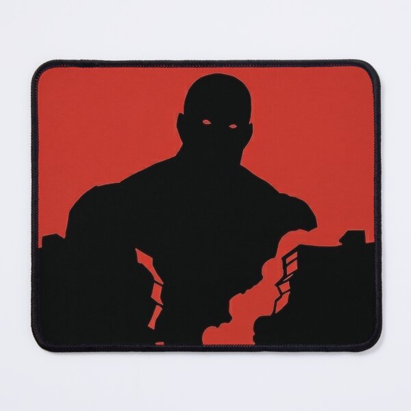 Item preview, The Rumbling Colossal Titan Silhouette - Minimalist Anime Art designed and sold by MCHDesignST.