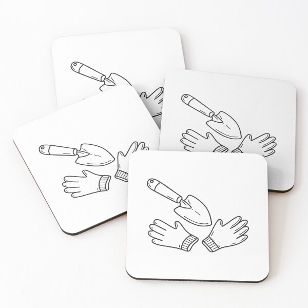 Item preview, Garden Trowel with Protective Gloves designed and sold by rasagamastore.
