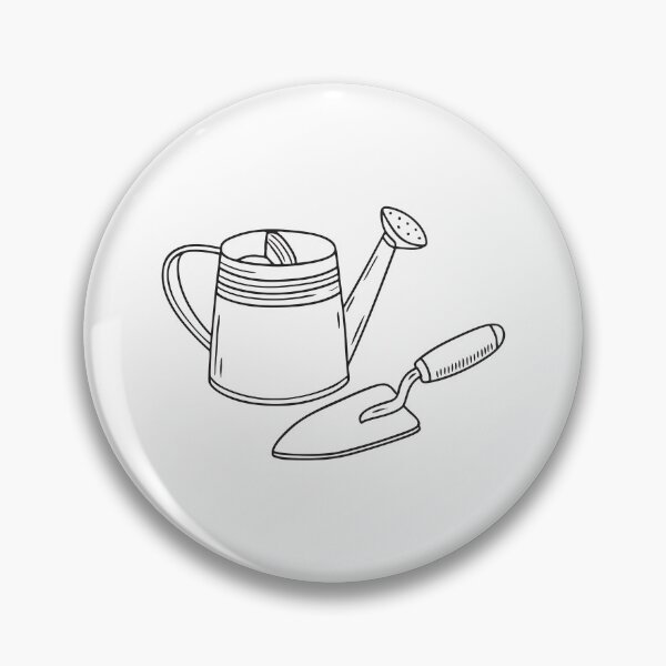 Item preview, Trowel Beside Watering Can designed and sold by rasagamastore.