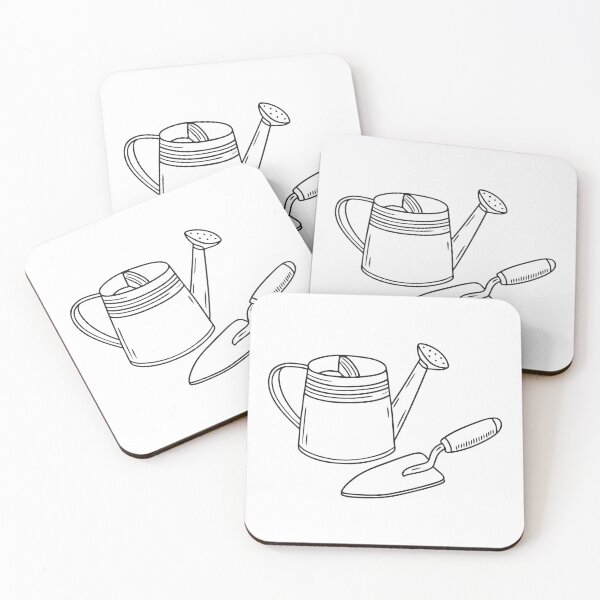 Item preview, Trowel Beside Watering Can designed and sold by rasagamastore.
