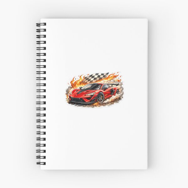 Item preview, Blazing Speed – Red Sports Car Racing Sticker designed and sold by Ishratparween11.