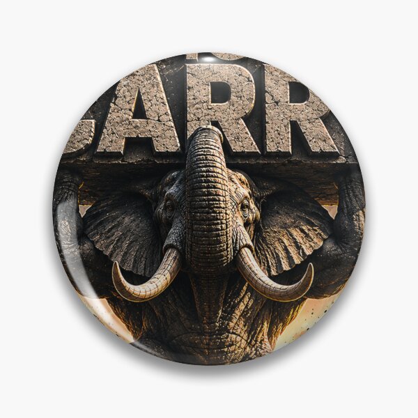 Item preview, Solo Founder Built To Carry Elephant Brutalist Art Print designed and sold by SavannaStrikes.