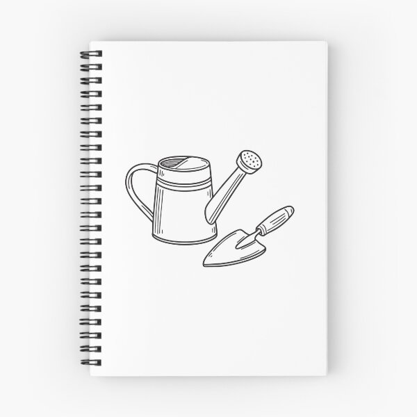 Item preview, Watering Can Next to Garden Trowel designed and sold by rasagamastore.