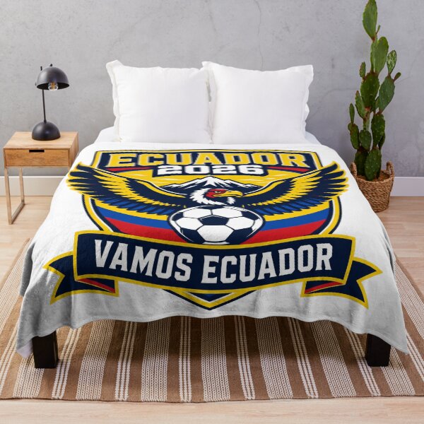 Item preview, Ecuador 2026 Eagle Football Crest designed and sold by RedCircleArt.
