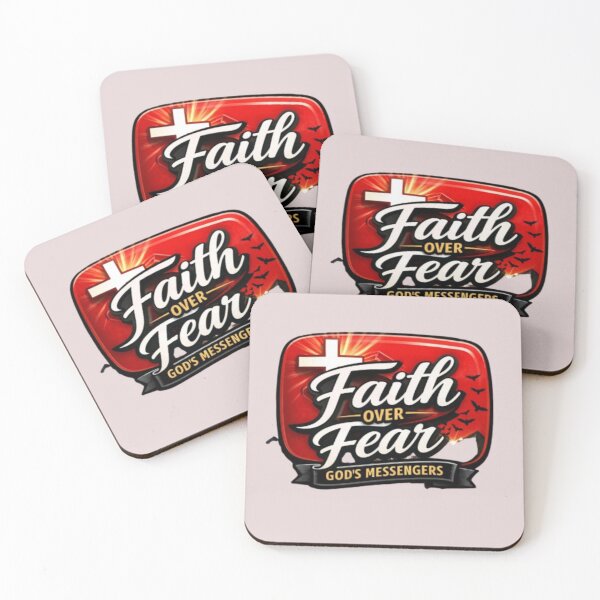 Item preview, Faith Over Fear – God’s Messengers Christian Inspiration Graphic designed and sold by MastersDesignNk.