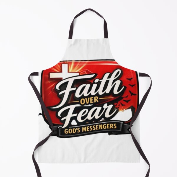 Item preview, Faith Over Fear – God’s Messengers Christian Inspiration Graphic designed and sold by Faithwave Hope & Haven.