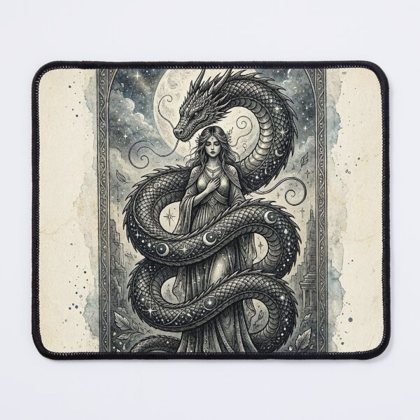 Item preview, Moon Dragon's Embrace designed and sold by Roberta Calabrese.