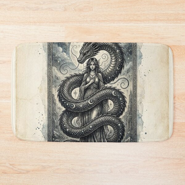 Item preview, Moon Dragon's Embrace designed and sold by Roberta Calabrese.