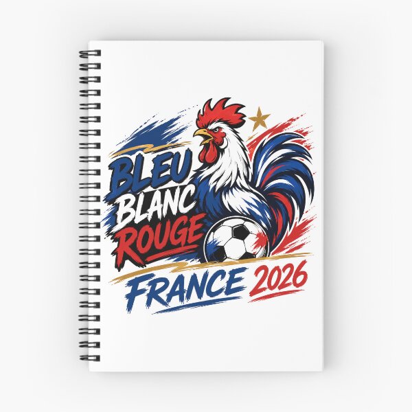 Item preview, France 2026 Rooster Football Design designed and sold by RedCircleArt.