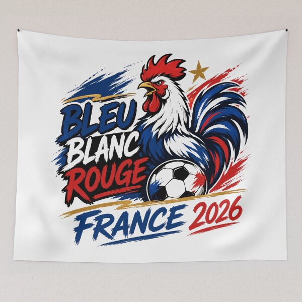 Item preview, France 2026 Rooster Football Design designed and sold by RedCircleArt.