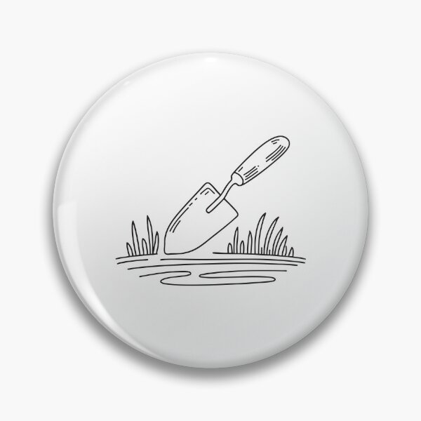 Artikelvorschau, Getrimmtes Gras neben der Gartenkelle entworfen und verkauft von rasagamastore.