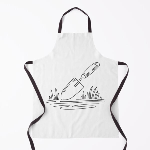 Item preview, Trimmed Grass Beside Garden Trowel designed and sold by rasagamastore.