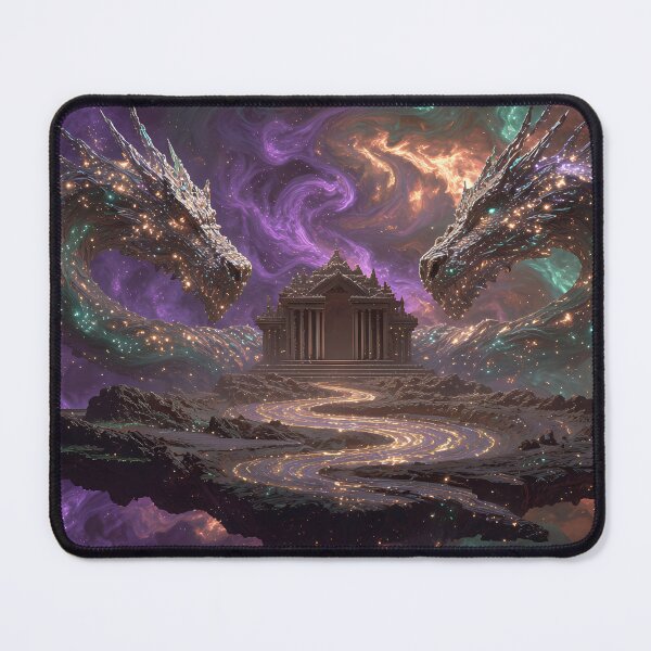 Item preview, Cosmic Temple Mystery: Guardian of Duality designed and sold by VoidVeilStudio.