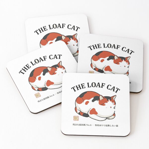 Item preview, The Loaf Cat — Funny Kawaii Bread Loaf Cat Tee designed and sold by nurusubetei.
