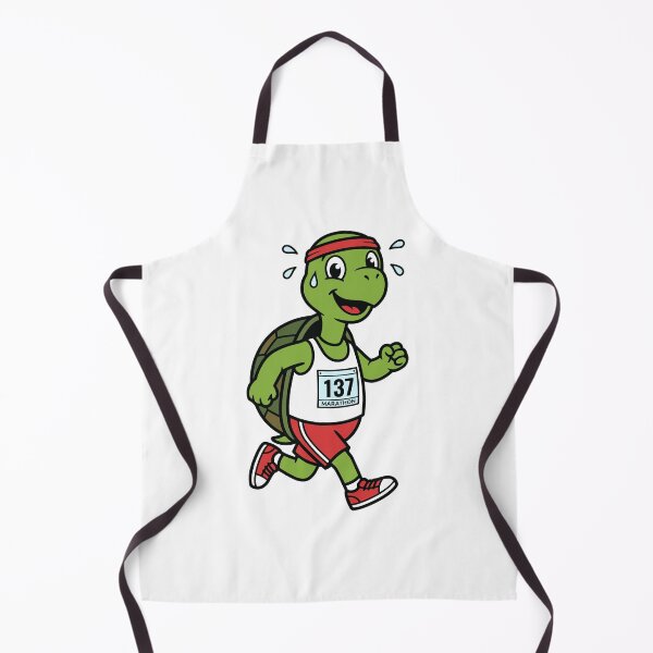 Item preview, Turtle running a Marathon designed and sold by monkeytee.