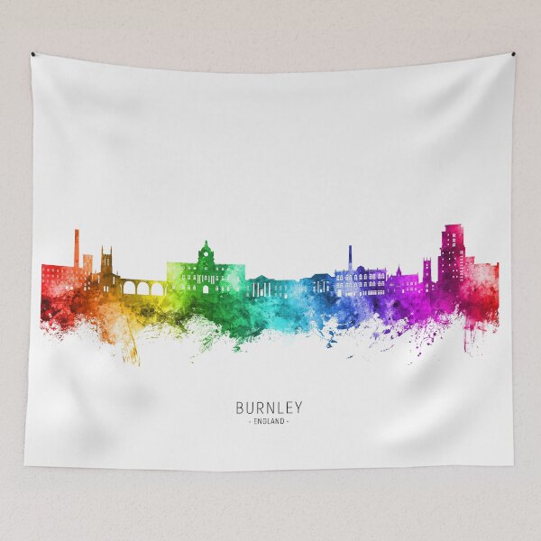 Item preview, Burnley England Skyline designed and sold by ArtPrints.