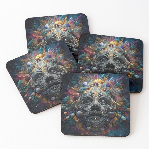 Item preview,  Rock Music Multiverse Ultimate final form— Insane Cosmic Art Print designed and sold by CosmicRockArt.