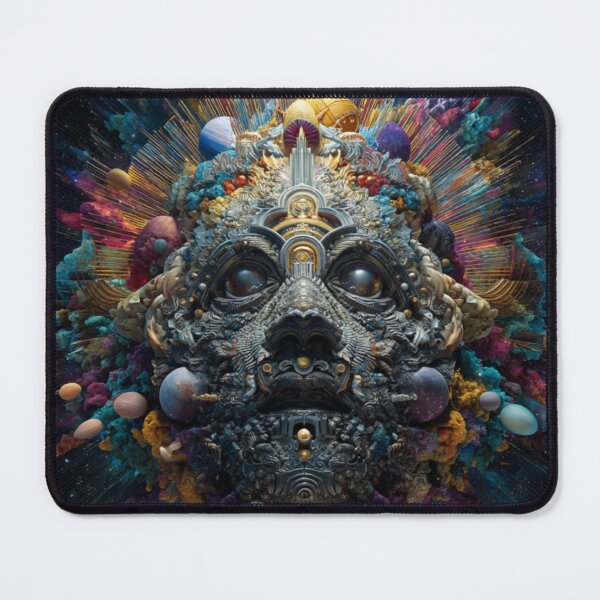 Item preview,  Rock Music Multiverse Ultimate final form— Insane Cosmic Art Print designed and sold by CosmicRockArt.