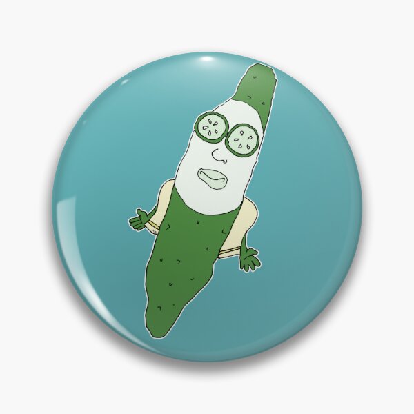 Item preview, Funny Cucumber Spa Self Care Absurd Food Pun designed and sold by MyxaART.