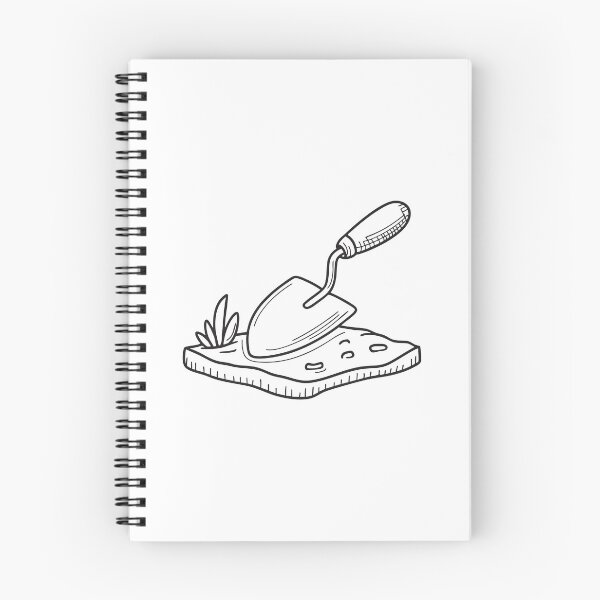 Item preview, Garden Trowel Lying on Dry Soil designed and sold by rasagamastore.