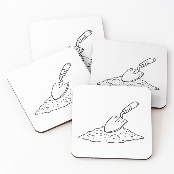 Item preview, Dry Soil Beneath Garden Trowel designed and sold by rasagamastore.