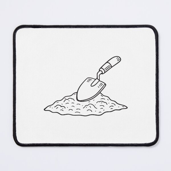 Item preview, Dry Soil Beneath Garden Trowel designed and sold by rasagamastore.