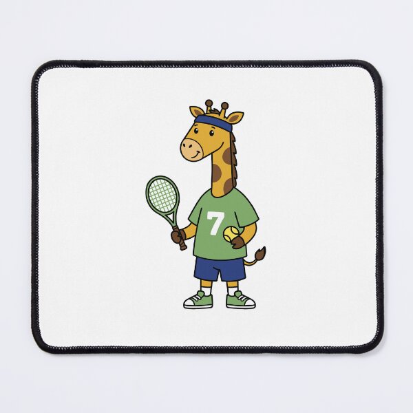 Item preview, giraffe playing tennis designed and sold by monkeytee.