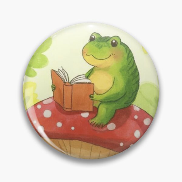 Item preview, Frog Reading a Tiny Book designed and sold by pompom123.