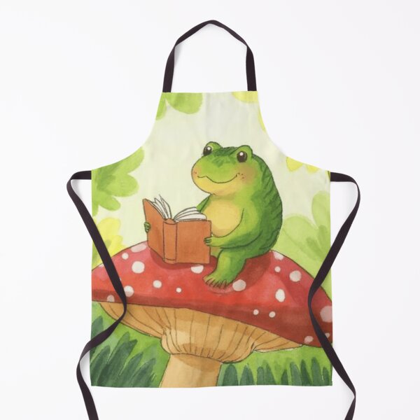 Item preview, Frog Reading a Tiny Book designed and sold by pompom123.