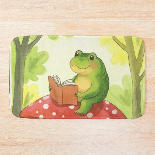 Item preview, Frog Reading a Tiny Book designed and sold by pompom123.