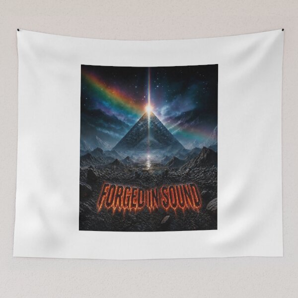 Item preview, Rock In The Beginning — Ultimate Cosmic Mind Bending Art Print designed and sold by CosmicRockArt.
