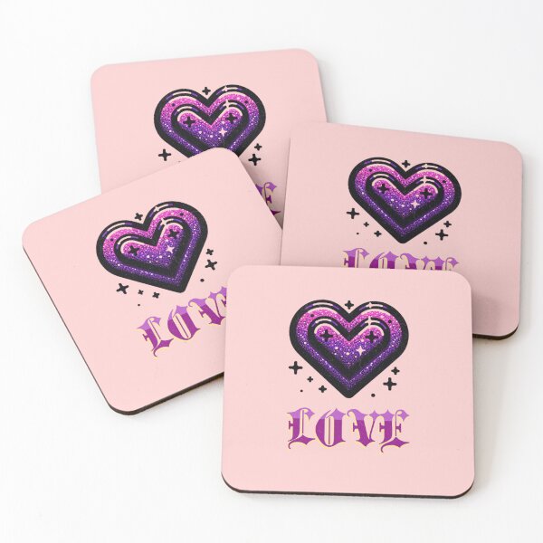 Item preview, Heart shape love art and love text t shirt and sticker designed and sold by Love Gifts.
