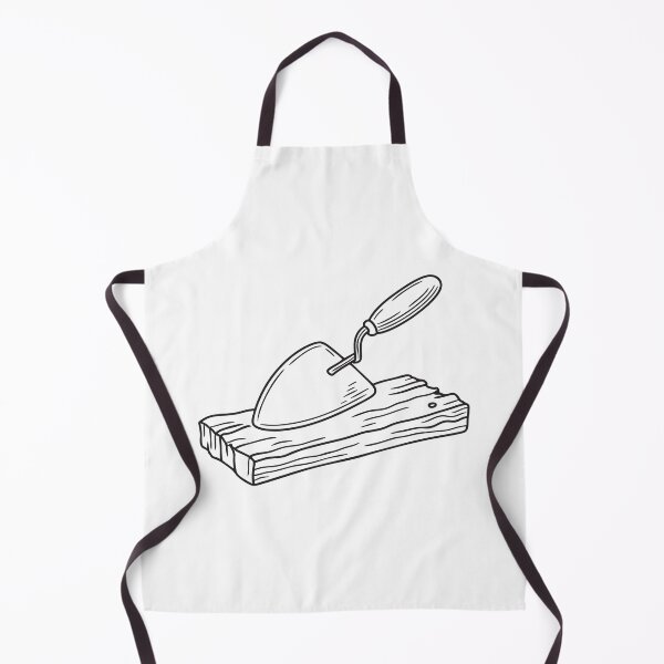 Item preview, Garden Trowel on Wooden Board designed and sold by rasagamastore.