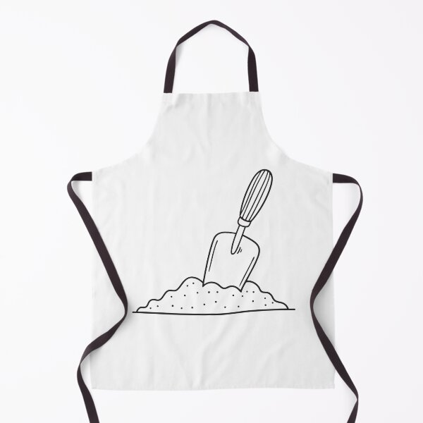 Item preview, Trowel Embedded in Garden Soil designed and sold by rasagamastore.