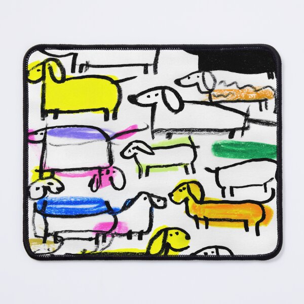 Item preview, Cartoon dachshund dogs designed and sold by lautir.