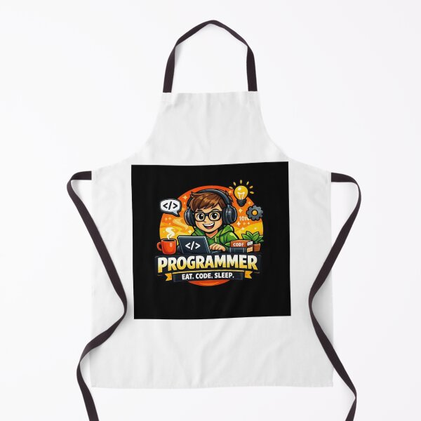Item preview, PROGRAMMER — EAT. CODE. SLEEP. designed and sold by Petringo.