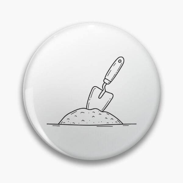 Item preview, Garden Soil with Embedded Trowel designed and sold by rasagamastore.
