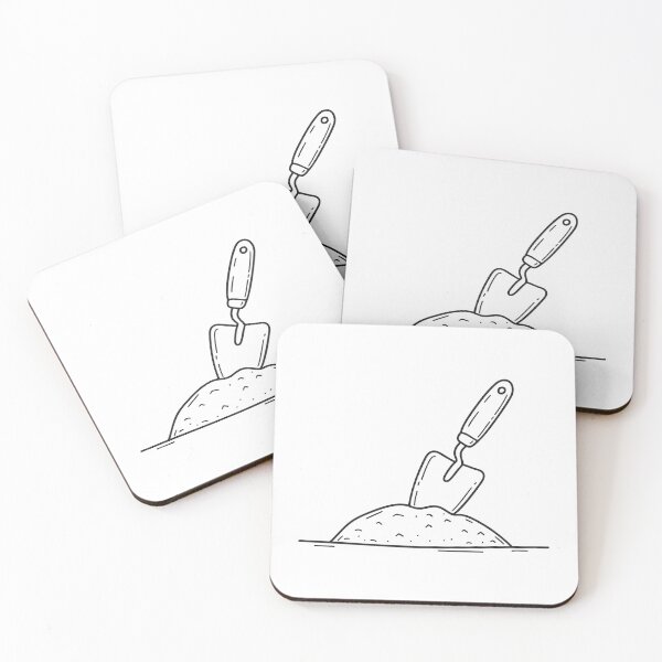 Item preview, Garden Soil with Embedded Trowel designed and sold by rasagamastore.