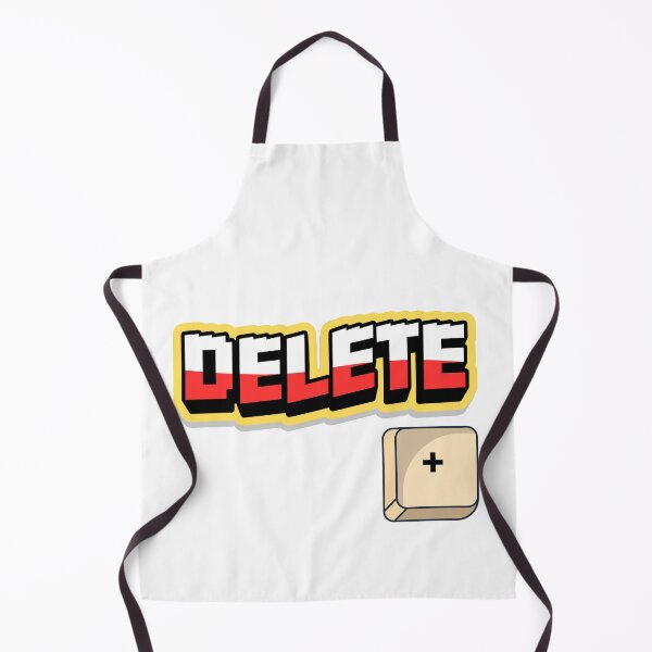 Item preview, Delete Key Keyboard Graphic - Retro Gaming Sticker & Apparel designed and sold by GraphixByHub.