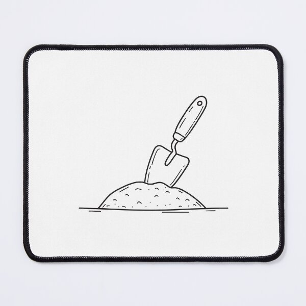 Item preview, Garden Soil with Embedded Trowel designed and sold by rasagamastore.