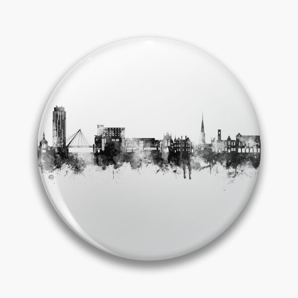 Item preview, Hemel Hempstead England Skyline designed and sold by ArtPrints.