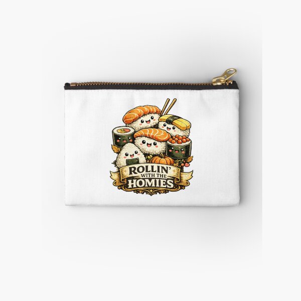 Item preview, Rollin With The Homies Cute Kawaii Sushi designed and sold by Mr Lee.