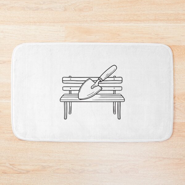 Item preview, Trowel Stored Beneath Garden Bench designed and sold by rasagamastore.